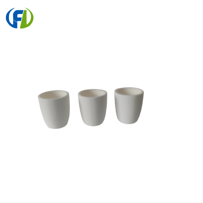 Zirconium Crucible For Precious Metal Testing Ø40×35mm